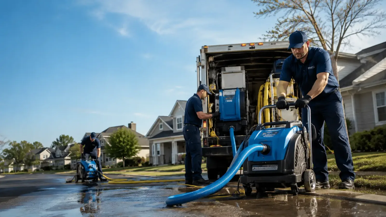 Flood Damage Cleanup in Hydes, MD